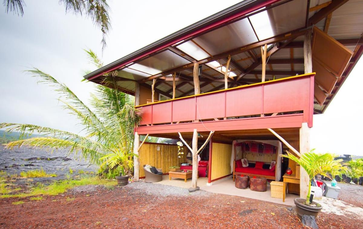 The Magical Lava Temple With Epic Volcano Views! Kehena 외부 사진