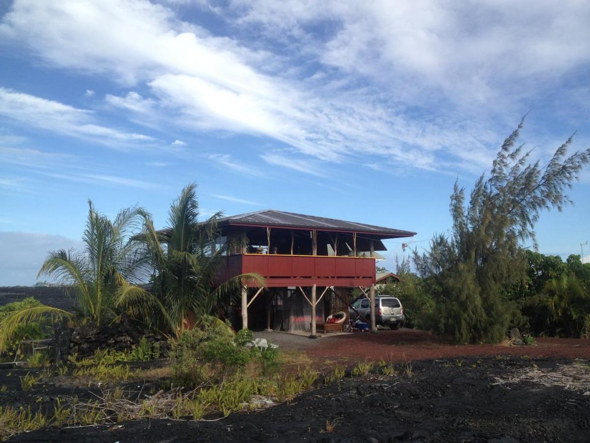 The Magical Lava Temple With Epic Volcano Views! Kehena 외부 사진